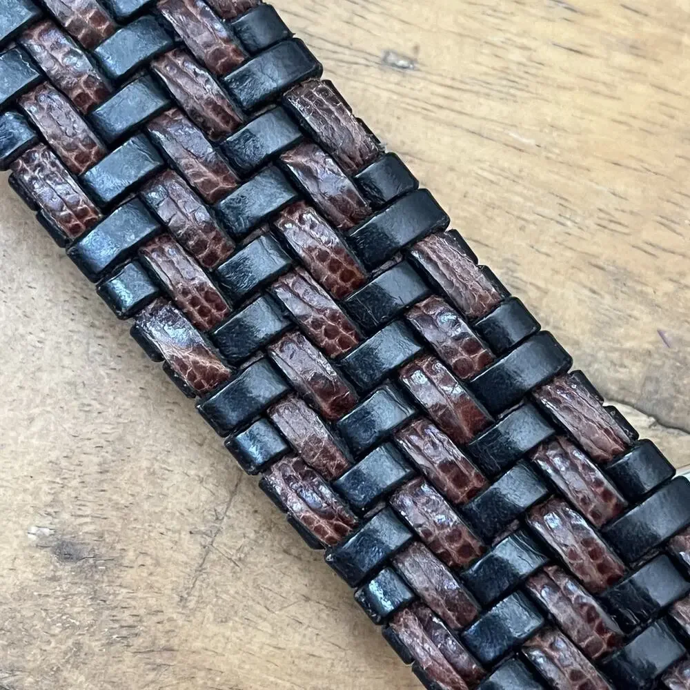 Brighton braided belt